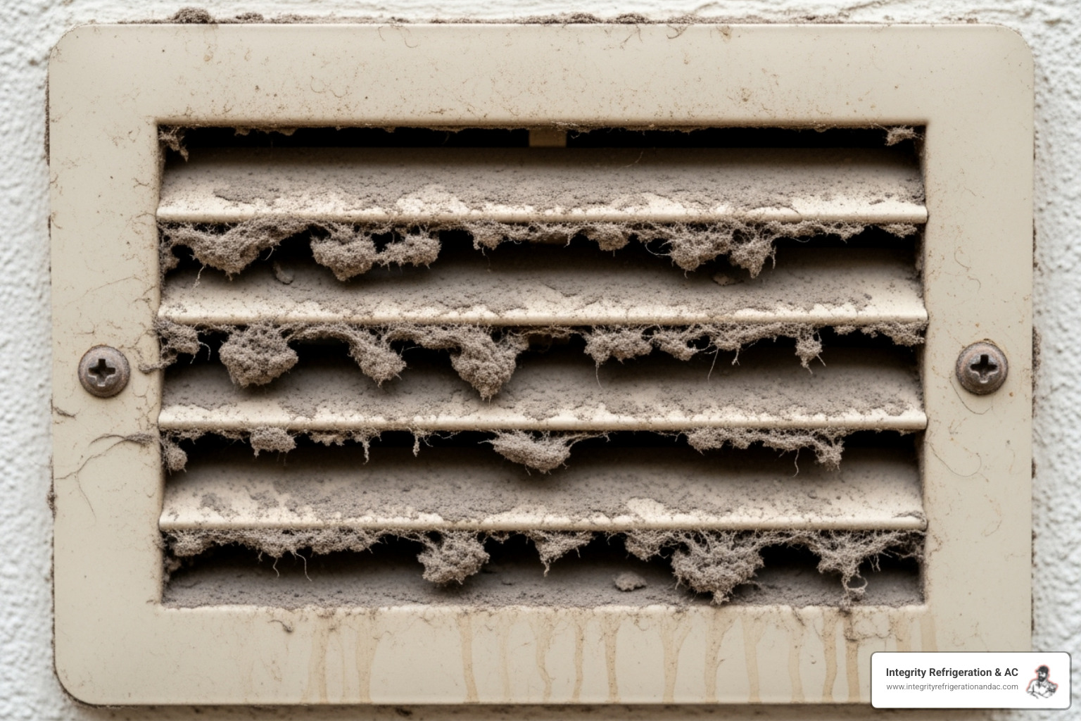 Dirty air vent cover - Duct cleaning Lakeland FL