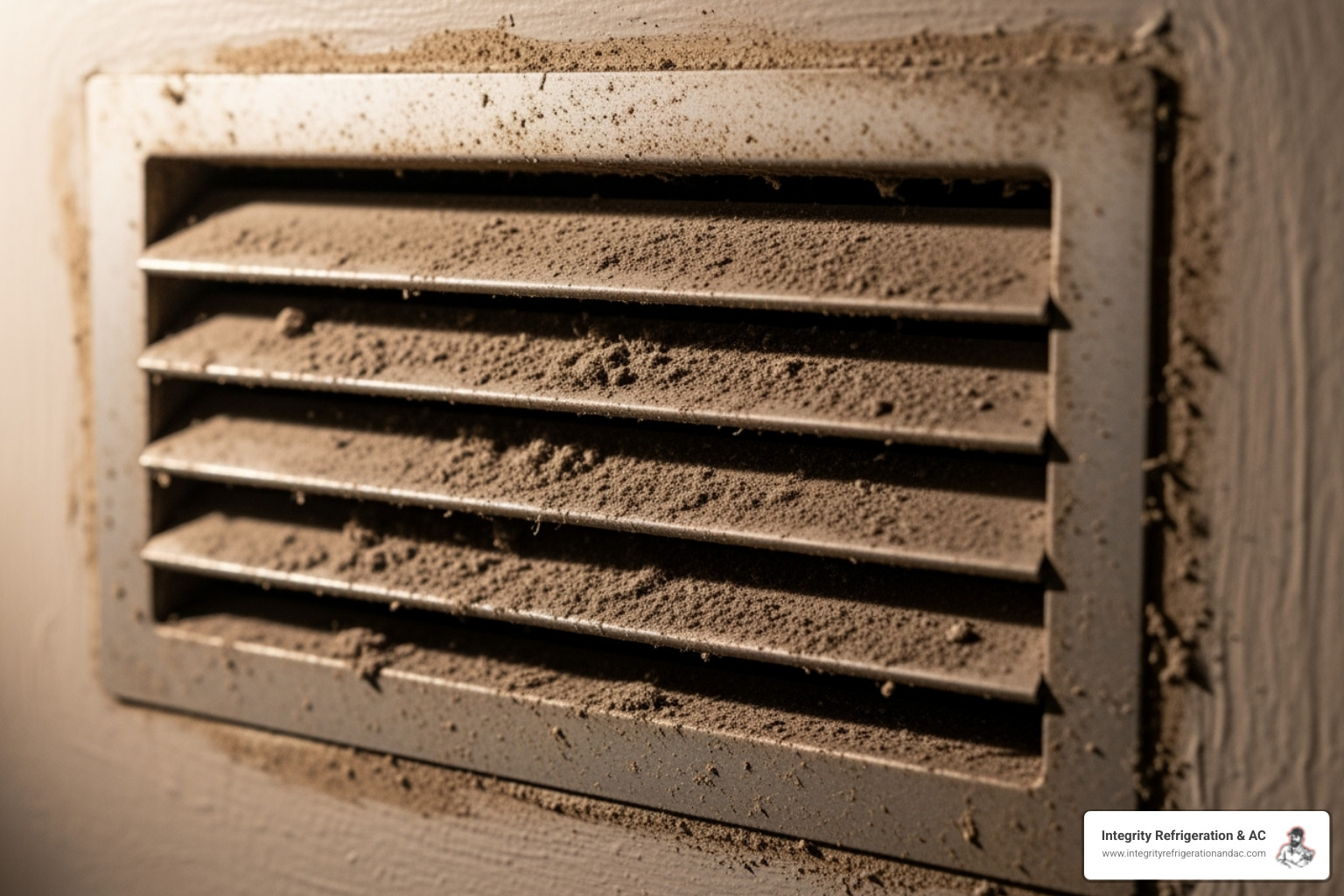 Dirty, dusty air vent cover being inspected - air duct cleaning Lakeland Dirty, dusty air vent cover being inspected - air duct cleaning Lakeland