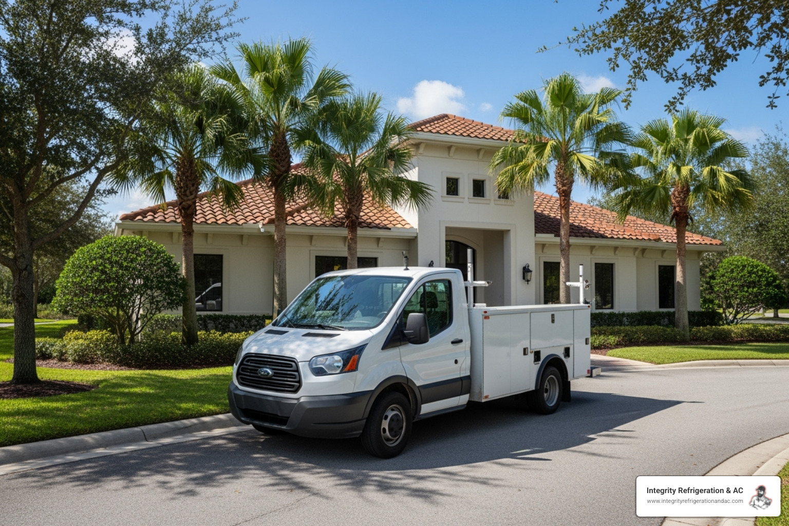professional HVAC company truck Lakeland FL - commercial hvac service contract lakeland fl