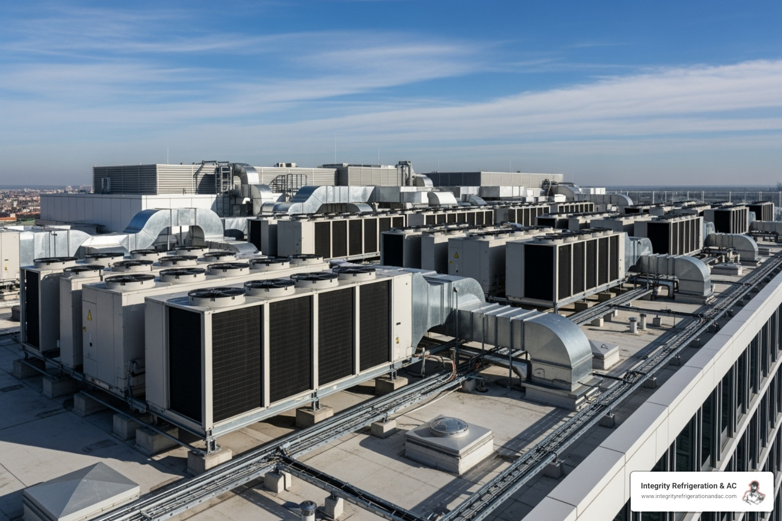 Large commercial heat pump system - commercial hvac heating polk county fl