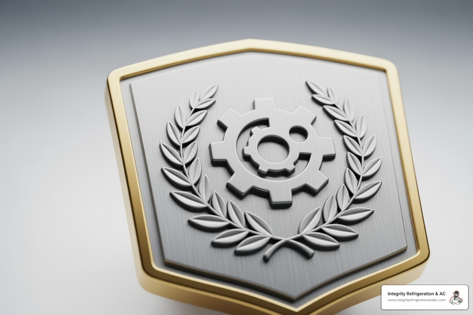 Certified technician's badge - air duct cleaning and sanitizing near me