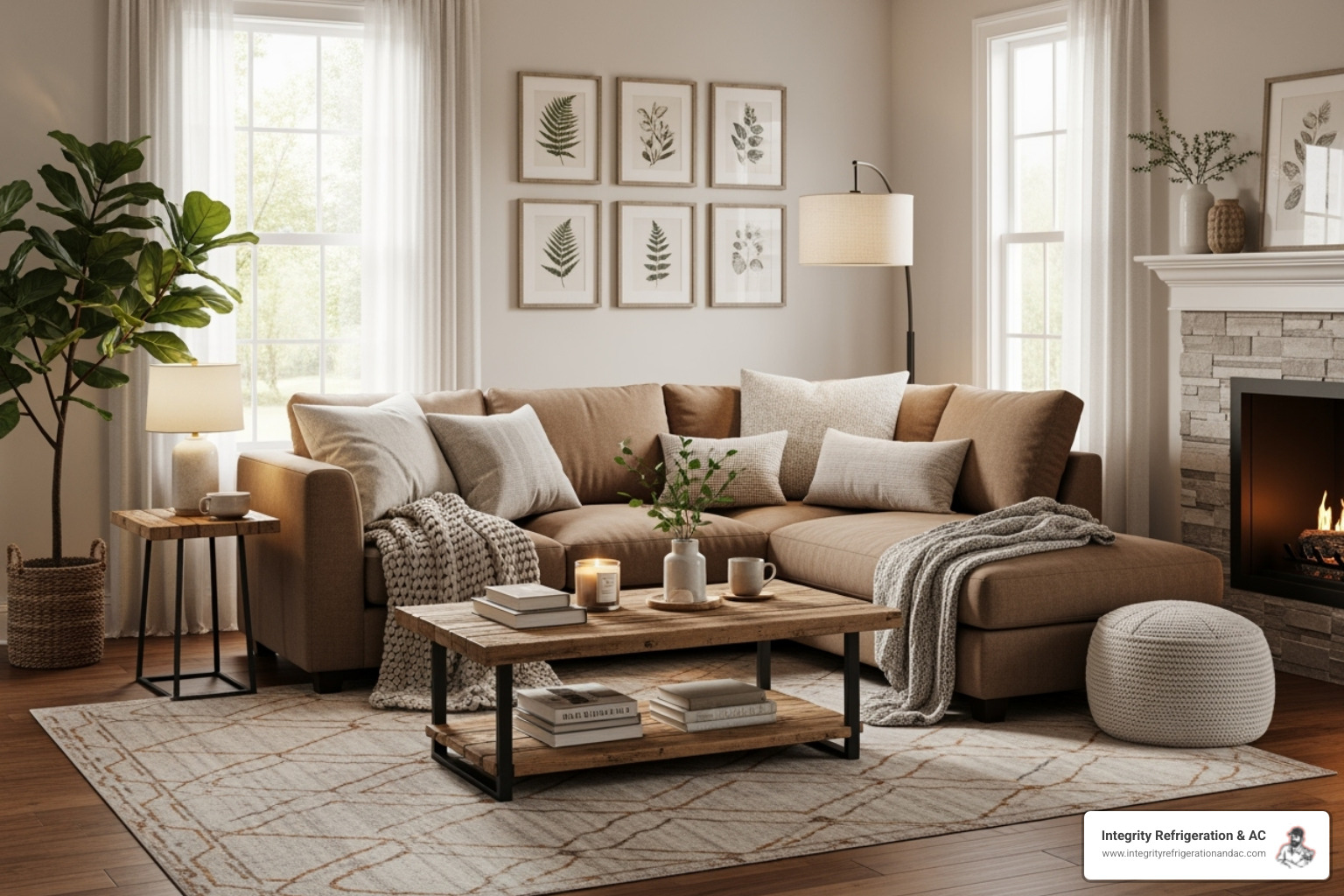 family relaxing comfortably in their living room - best heat pump company in lake hamilton fl family relaxing comfortably in their living room - best heat pump company in lake hamilton fl