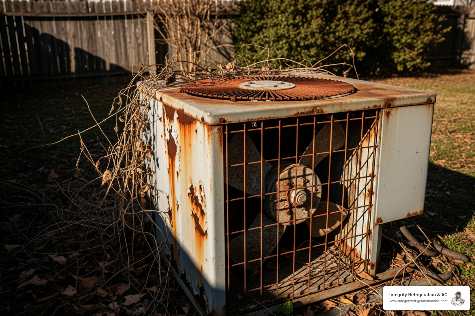 old, rusty outdoor AC unit - affordable hvac installation in kissimmee fl old, rusty outdoor AC unit - affordable hvac installation in kissimmee fl