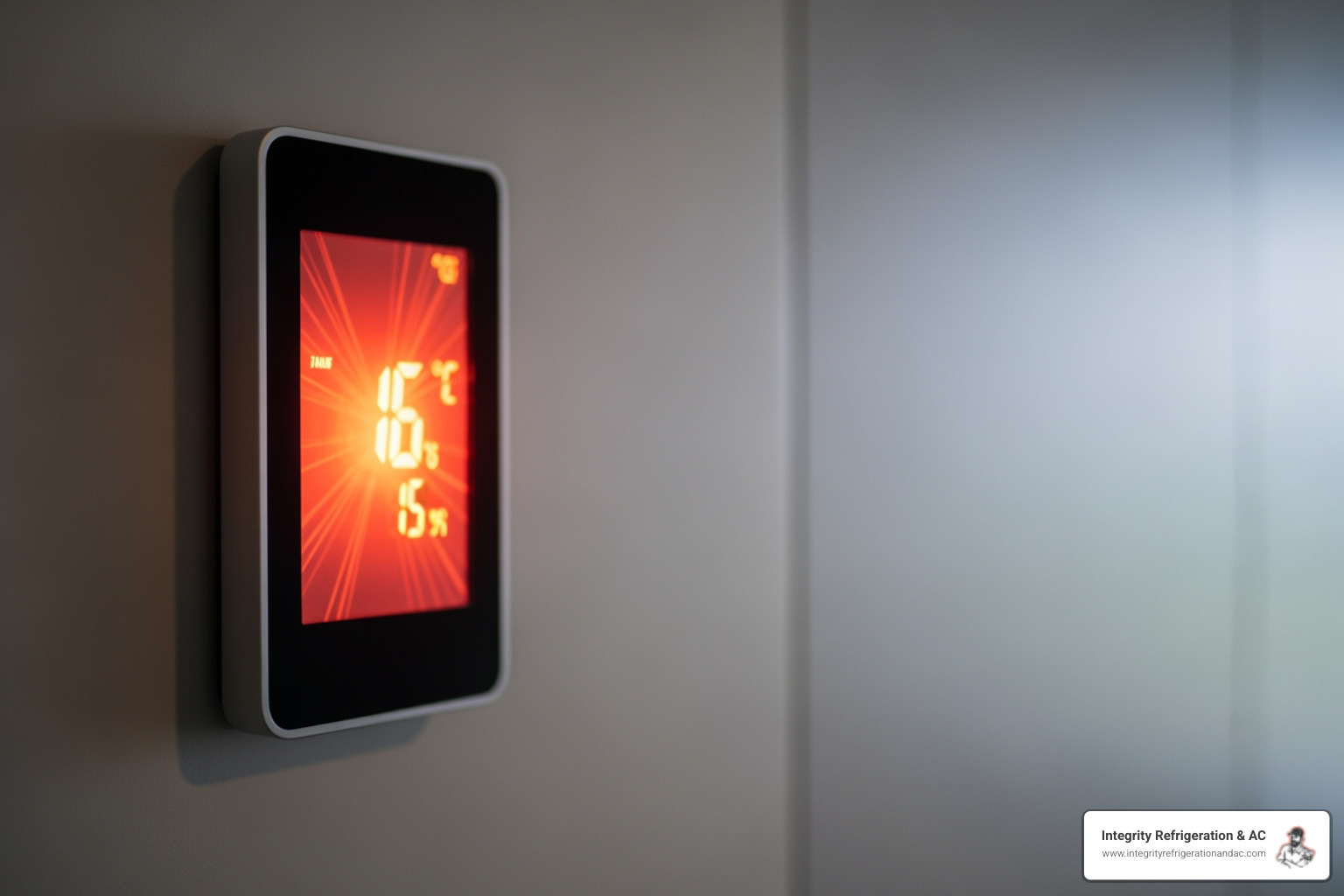 thermometer showing a high temperature despite the AC being on - commercial hvac repair in dundee fl thermometer showing a high temperature despite the AC being on - commercial hvac repair in dundee fl