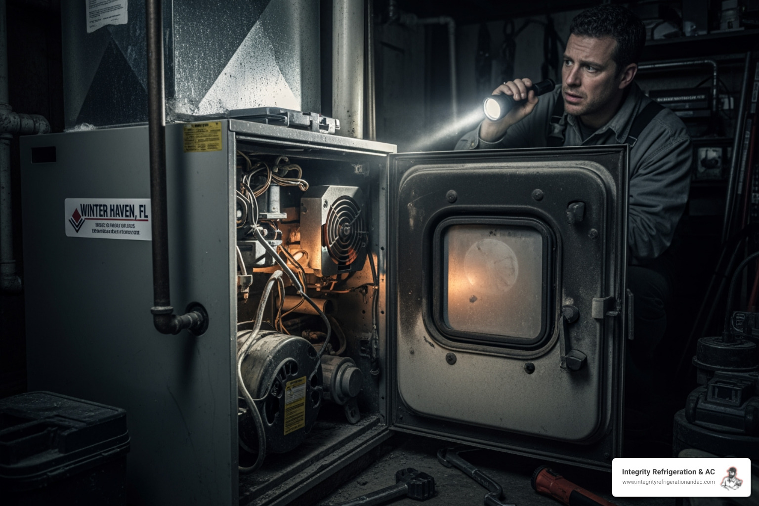 It's getting cold and my furnace won't turn on. Who does furnace repair in Winter Haven, FL?