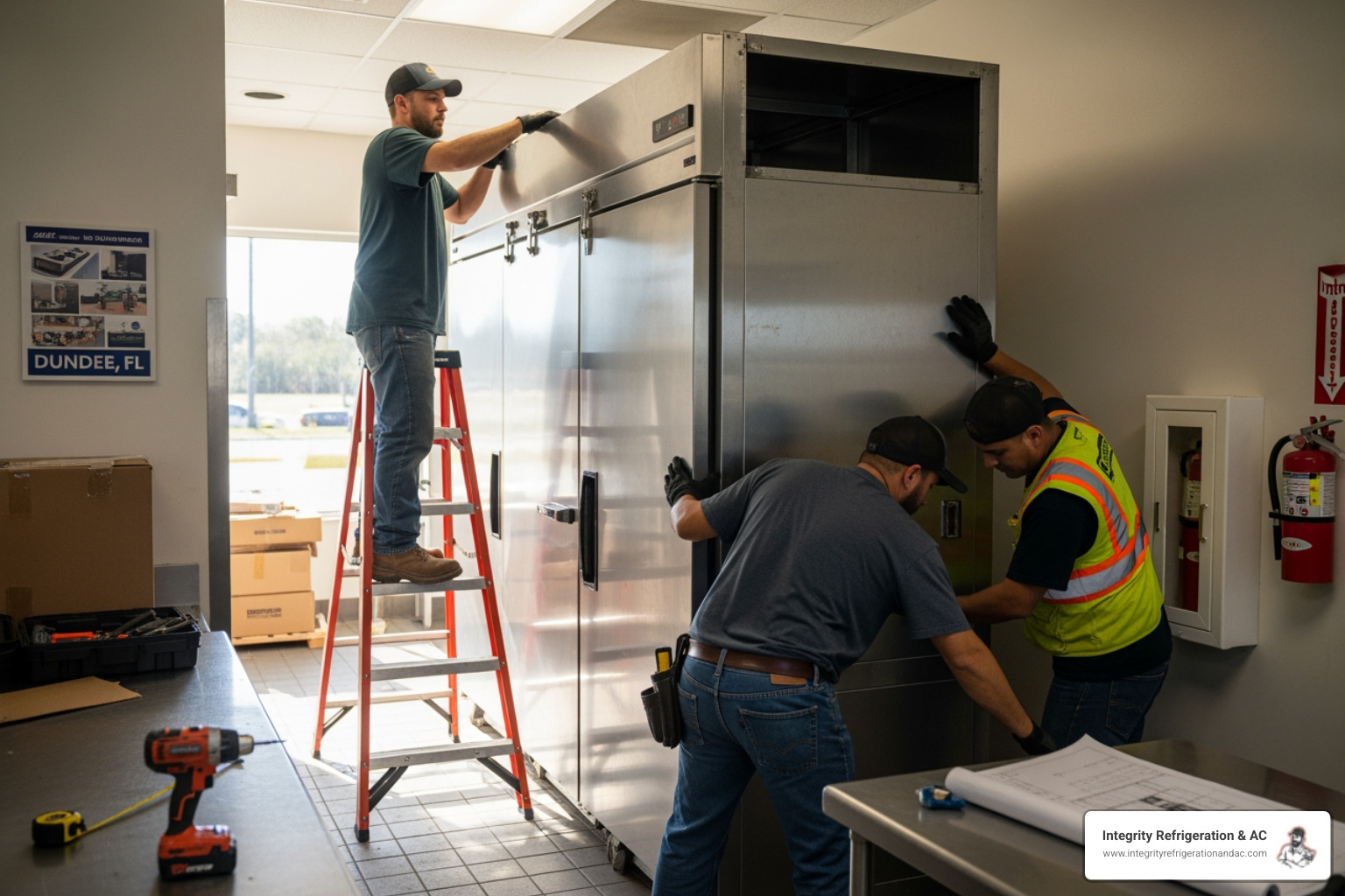 Mastering Commercial Refrigeration Installation in Dundee FL