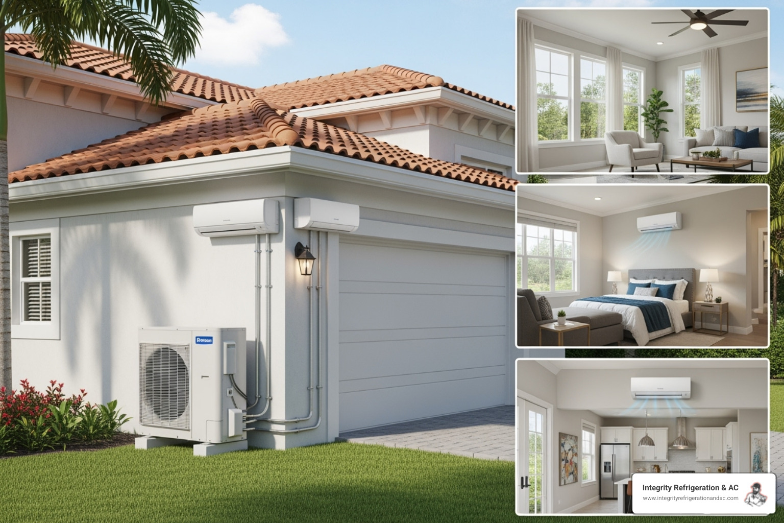 multi-zone ductless system - ductless ac service