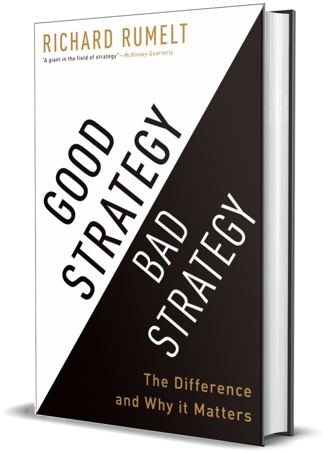 Cover of Good Strategy Bad Strategy by Richard Rumelt