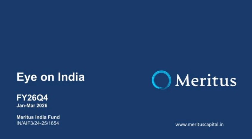 Cover of Eye on India FY26 Q4, January to March 2026, Meritus India Fund