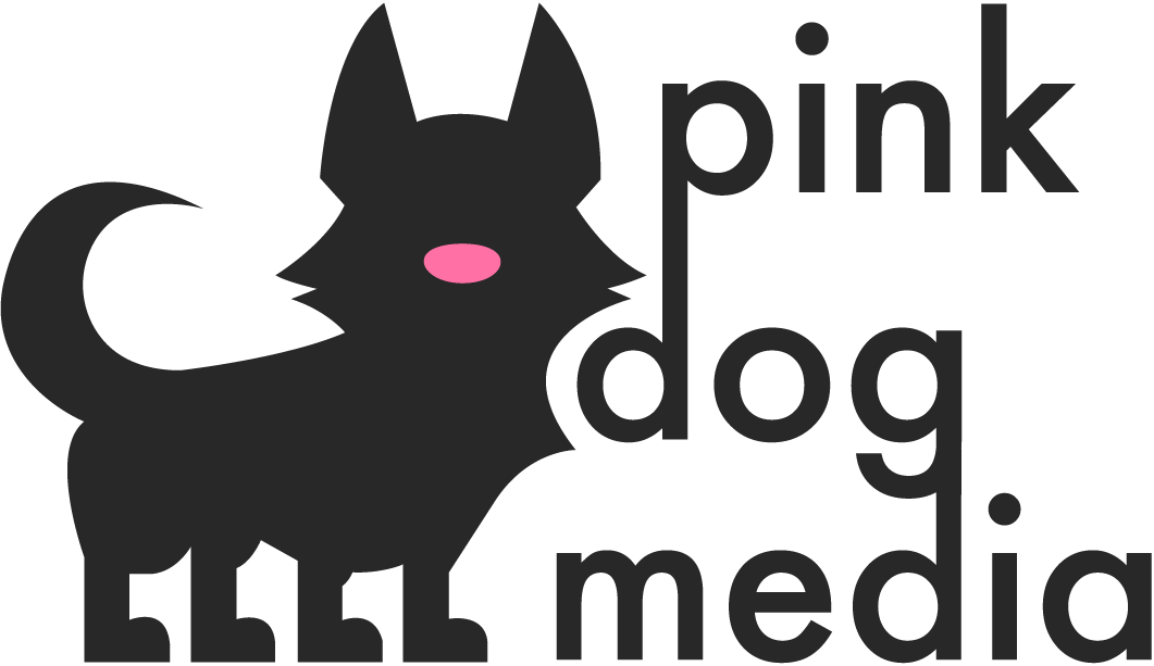 Pink Dog Media logotyp
