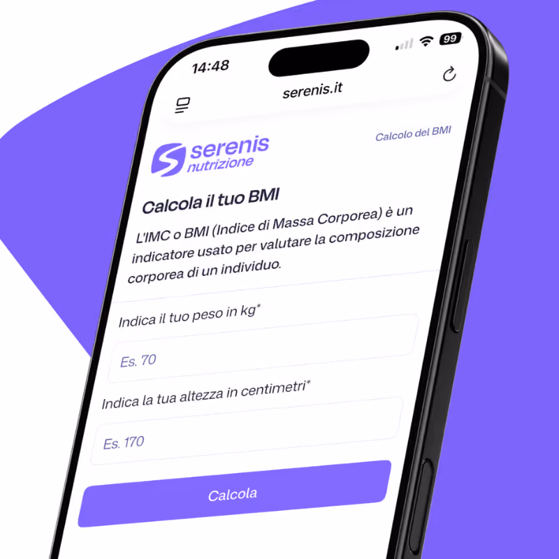 Calcolatore del BMI online gratuito