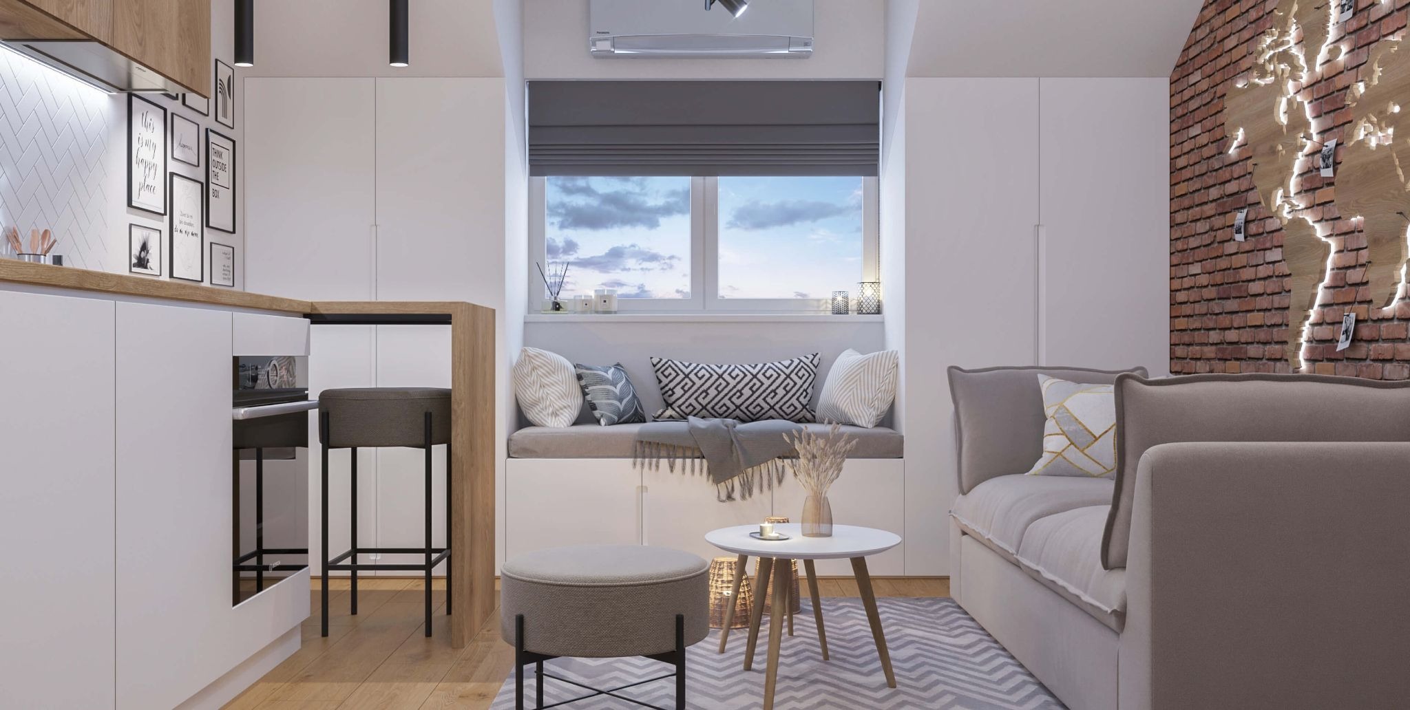 Kako osmisliti funkcionalan i moderan enterijer za mali stan