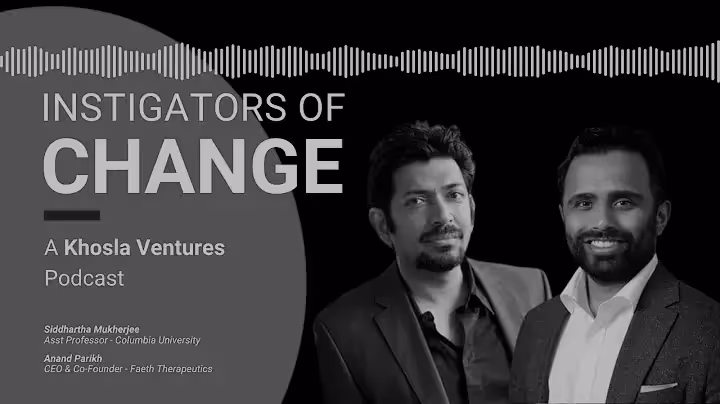 Instigators of Change | Siddhartha Mukherjee and Anand Parikh On A New Way To Fight Cancer