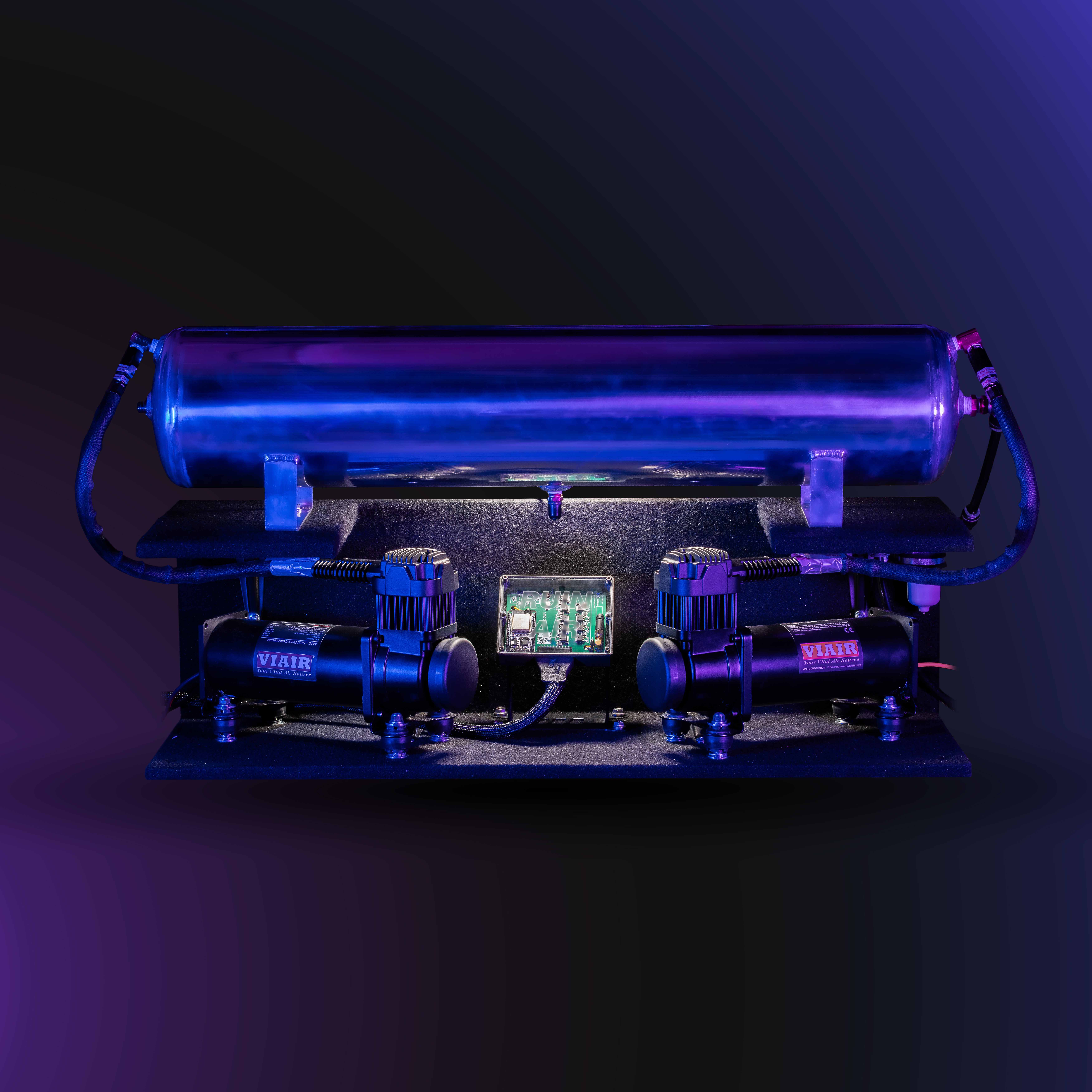 Ruin Air system, fully wired