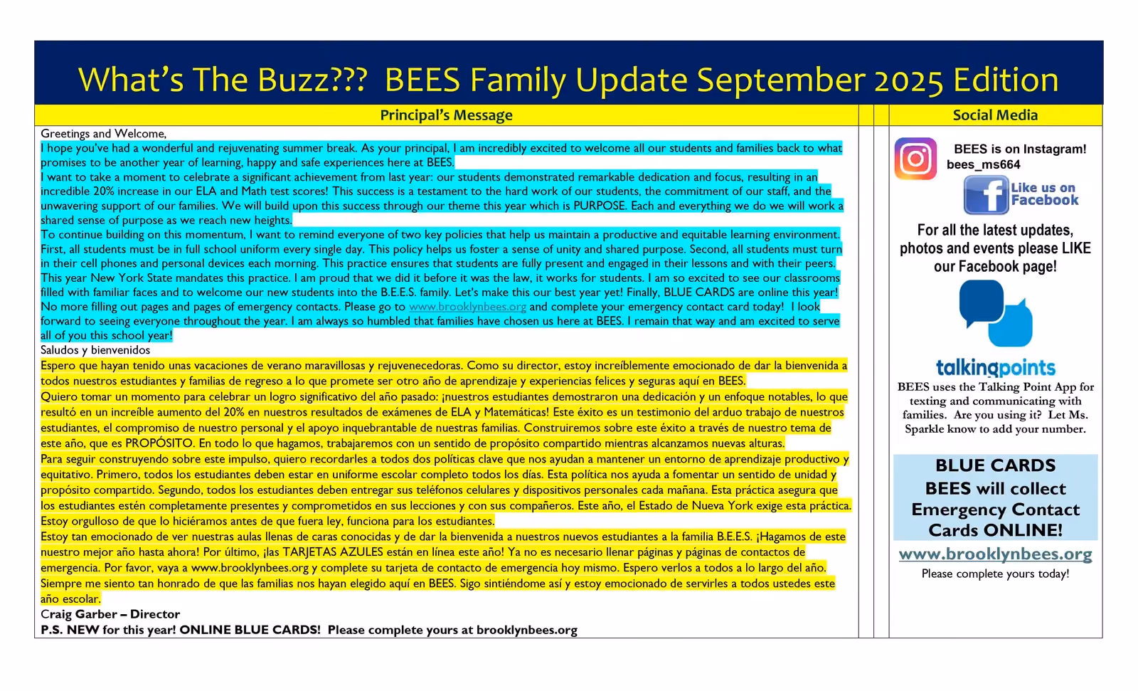 Family Update Sept 2025