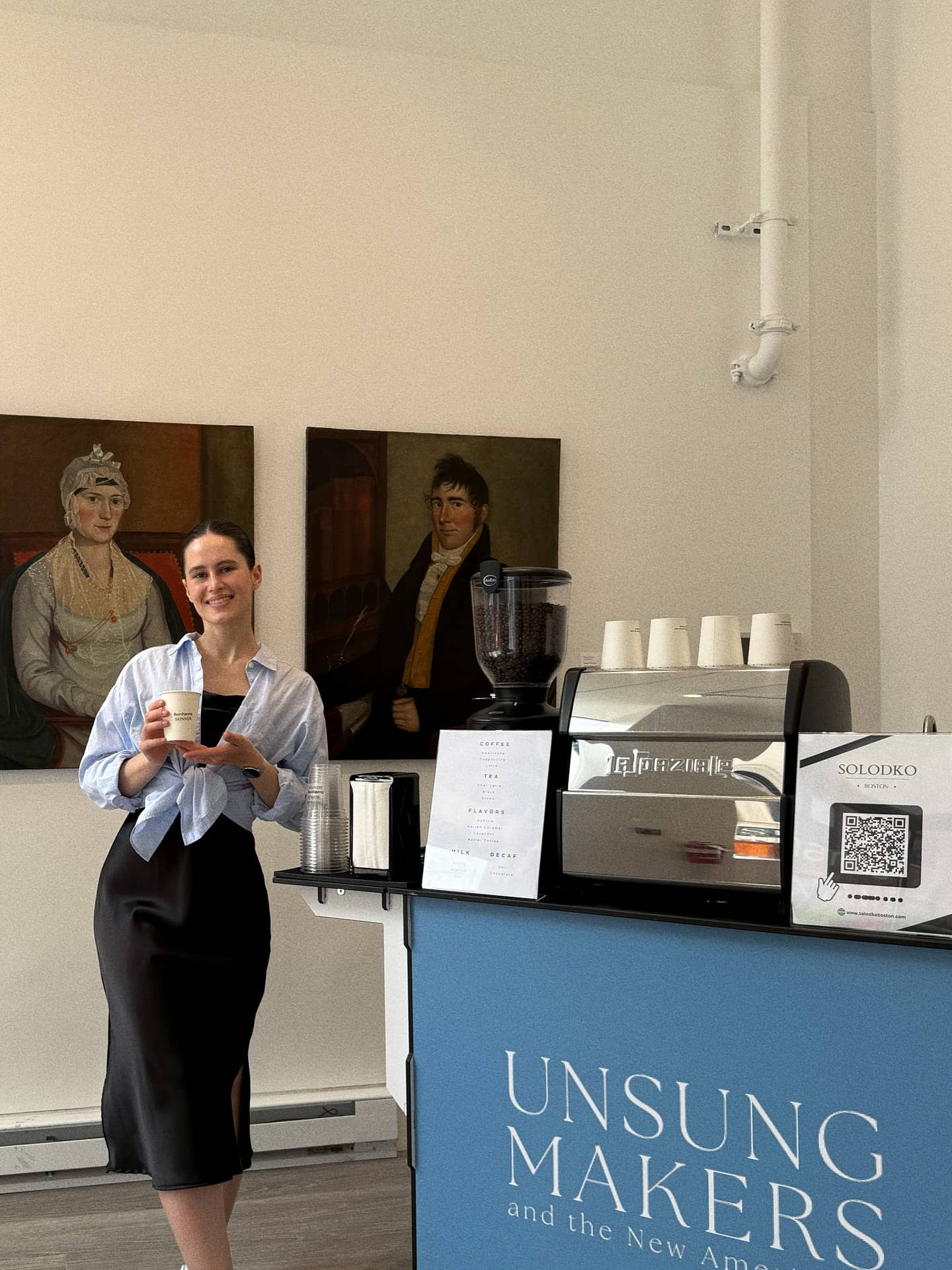 Ilona at Solodko Coffee
