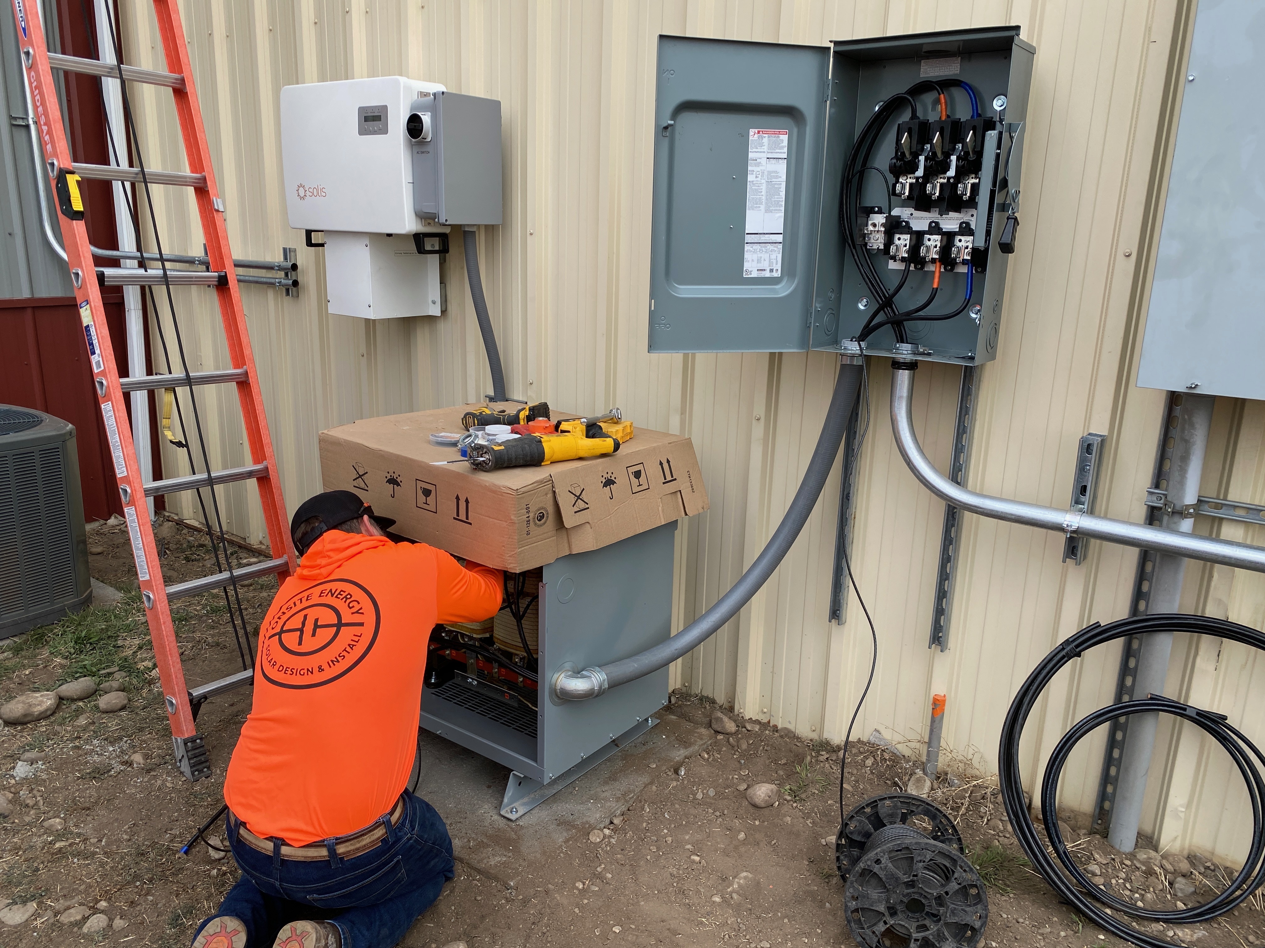 OnSite Service team hard at work