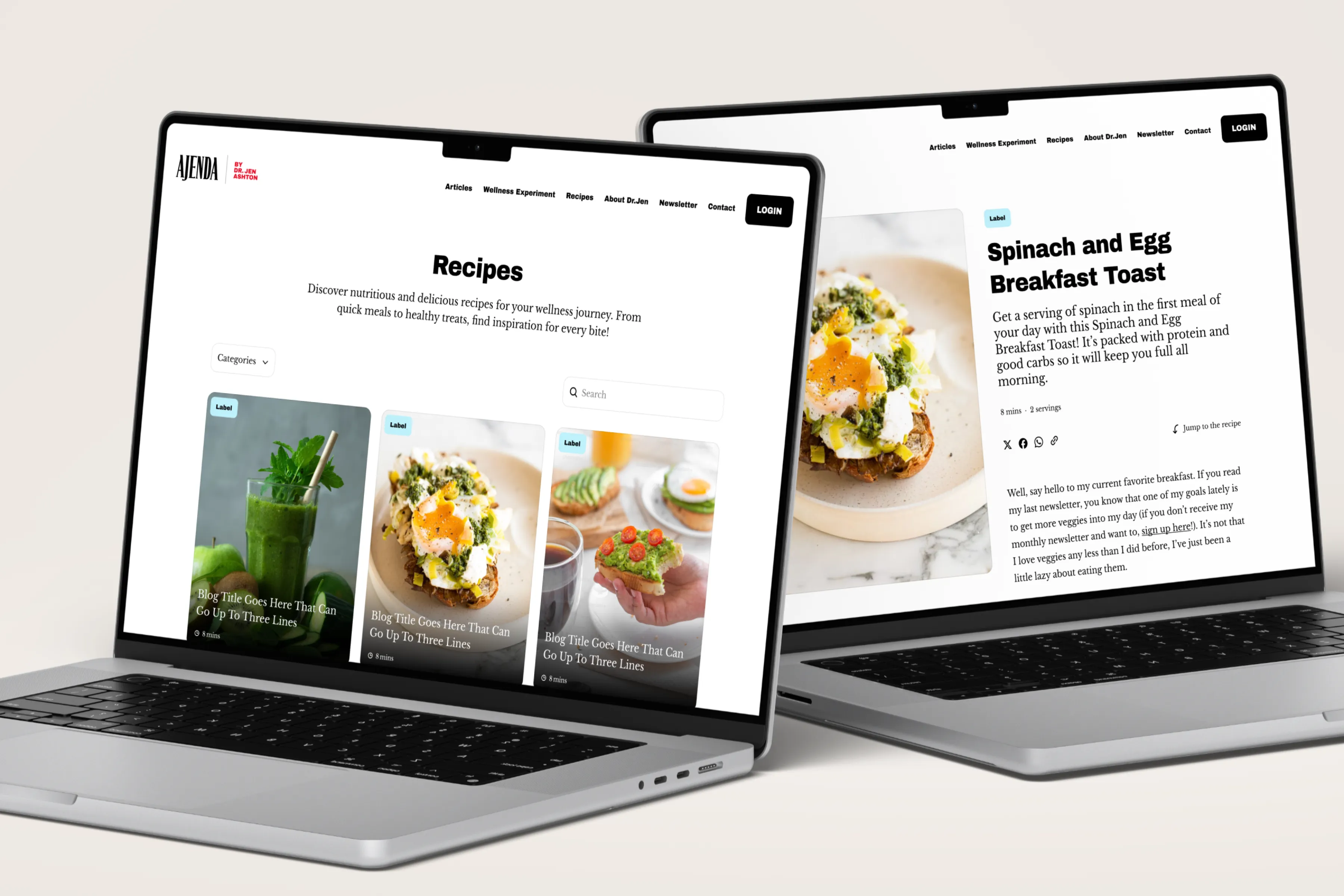 Healthy recipes, no guesswork—just scroll, pick, and cook.
