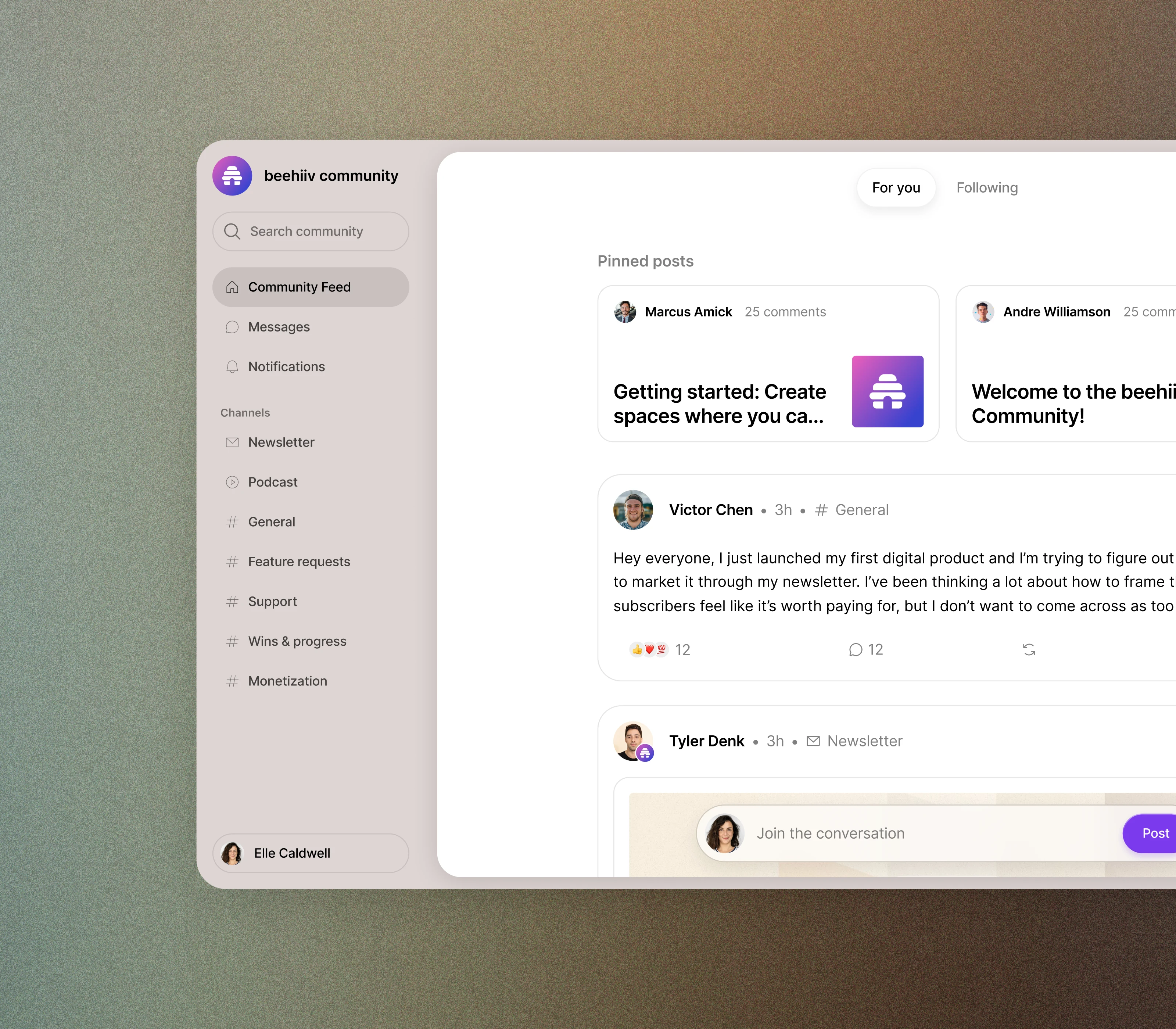 beehiiv dashboard