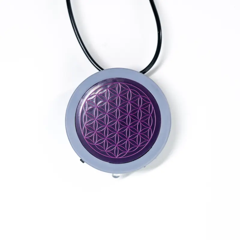 Samarit Solar Amulet Flower of Life close up