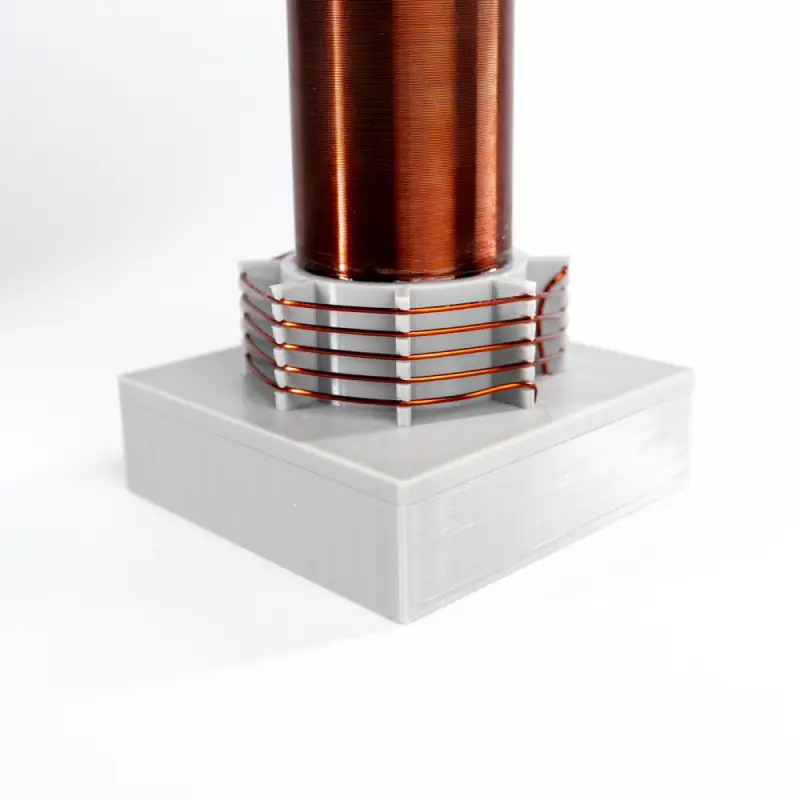 ZenHarmony Tesla - Scalar wave fountain close up 2