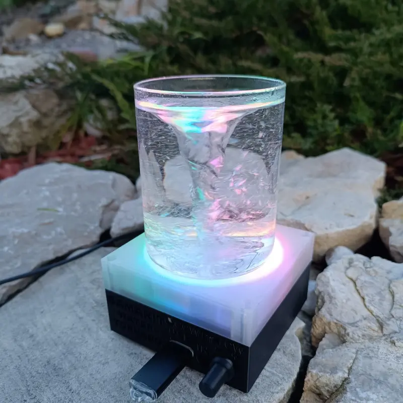 WhirLpool Tornado Multi Scalar Waves Charger structuring water