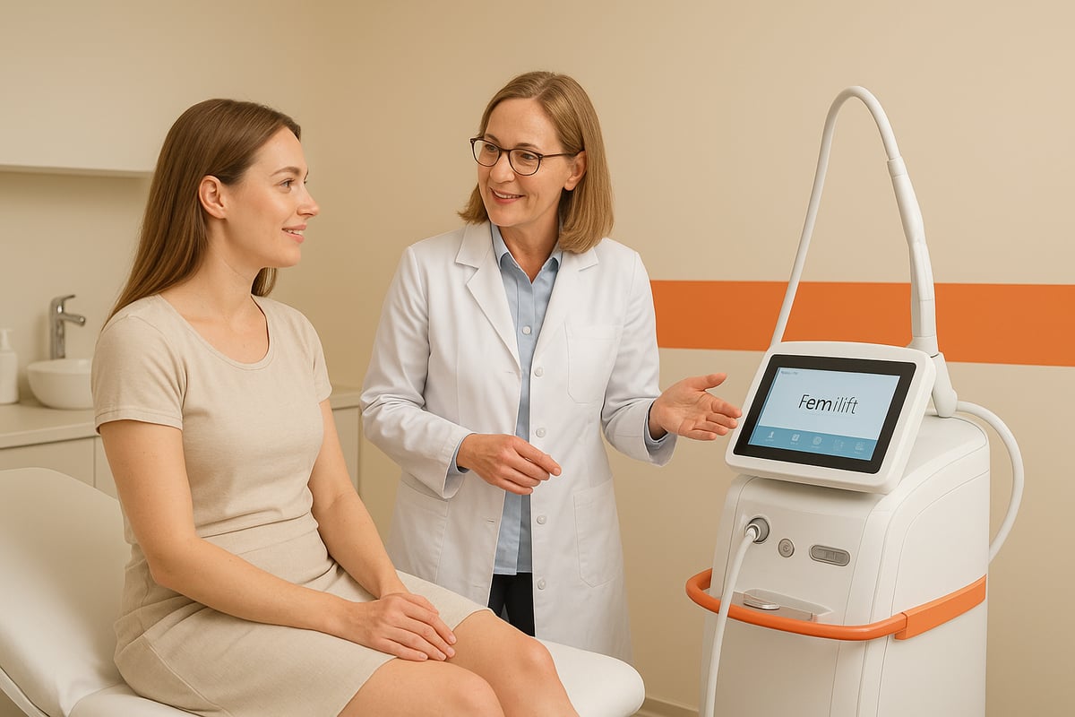 Ablauf der Femilift Behandlung: Schritt für Schritt