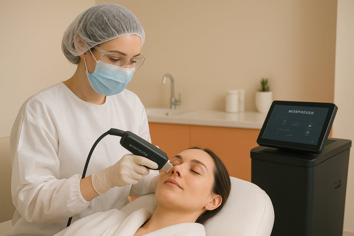 Der Ablauf einer Morpheus 8 Behandlung: Schritt für Schritt