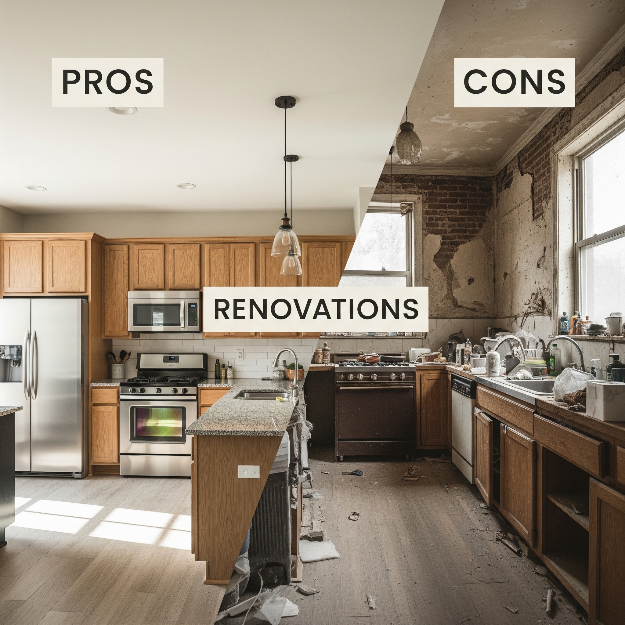 Renovations! Pros and Cons
