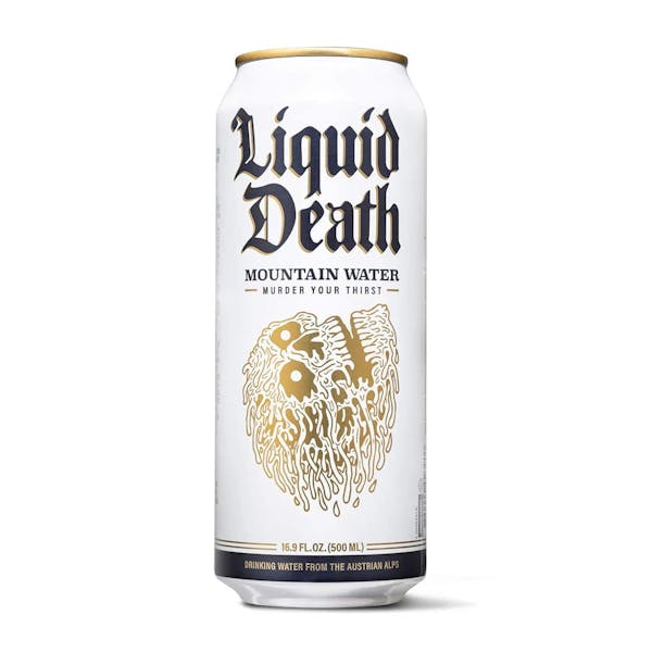 Liquid Death can product shot