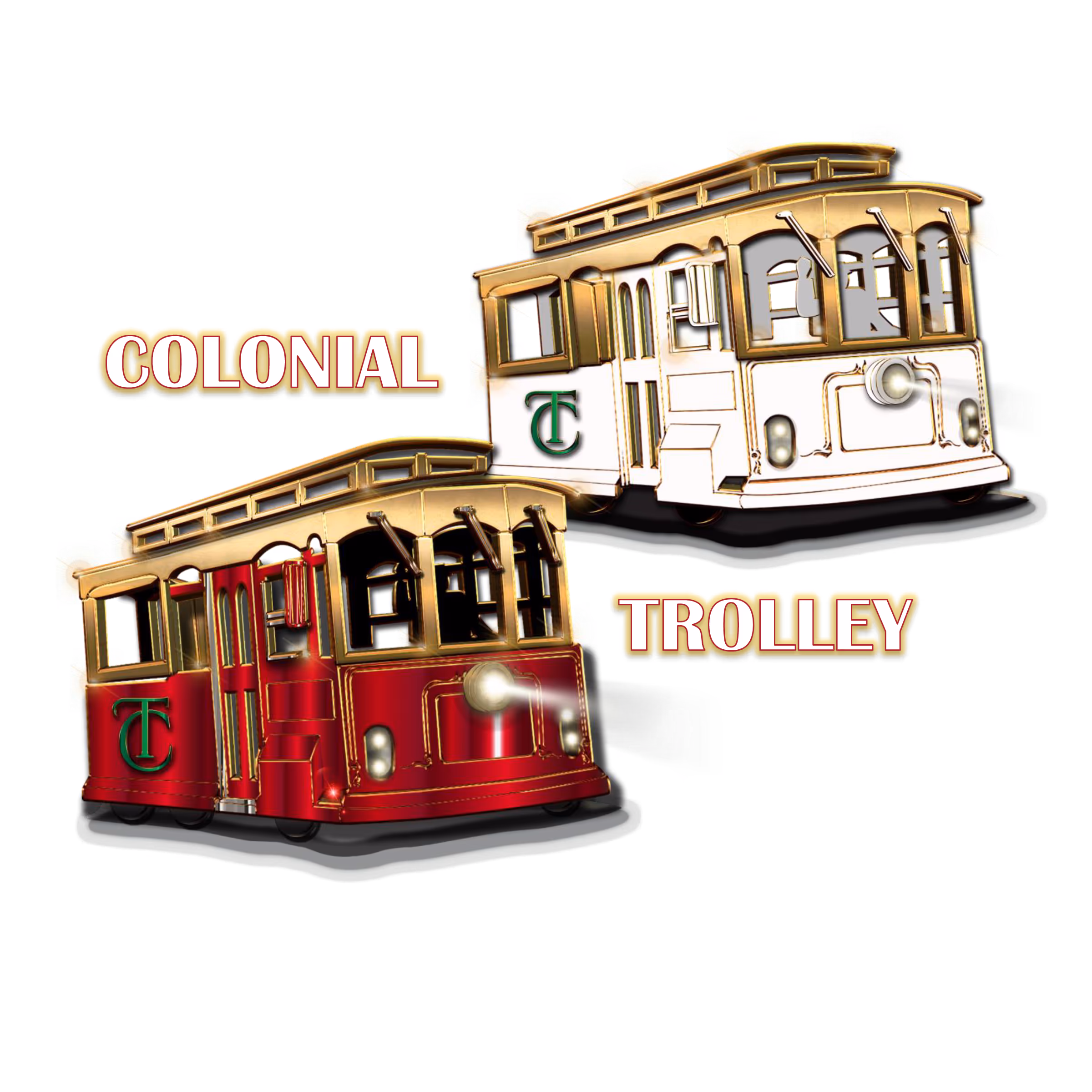 Colonial Trolley profile image with vintage trolley design