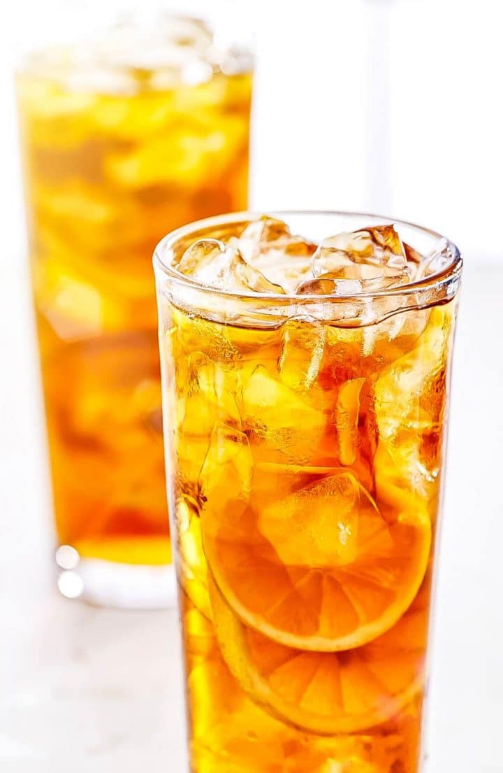 Iced lemon tea