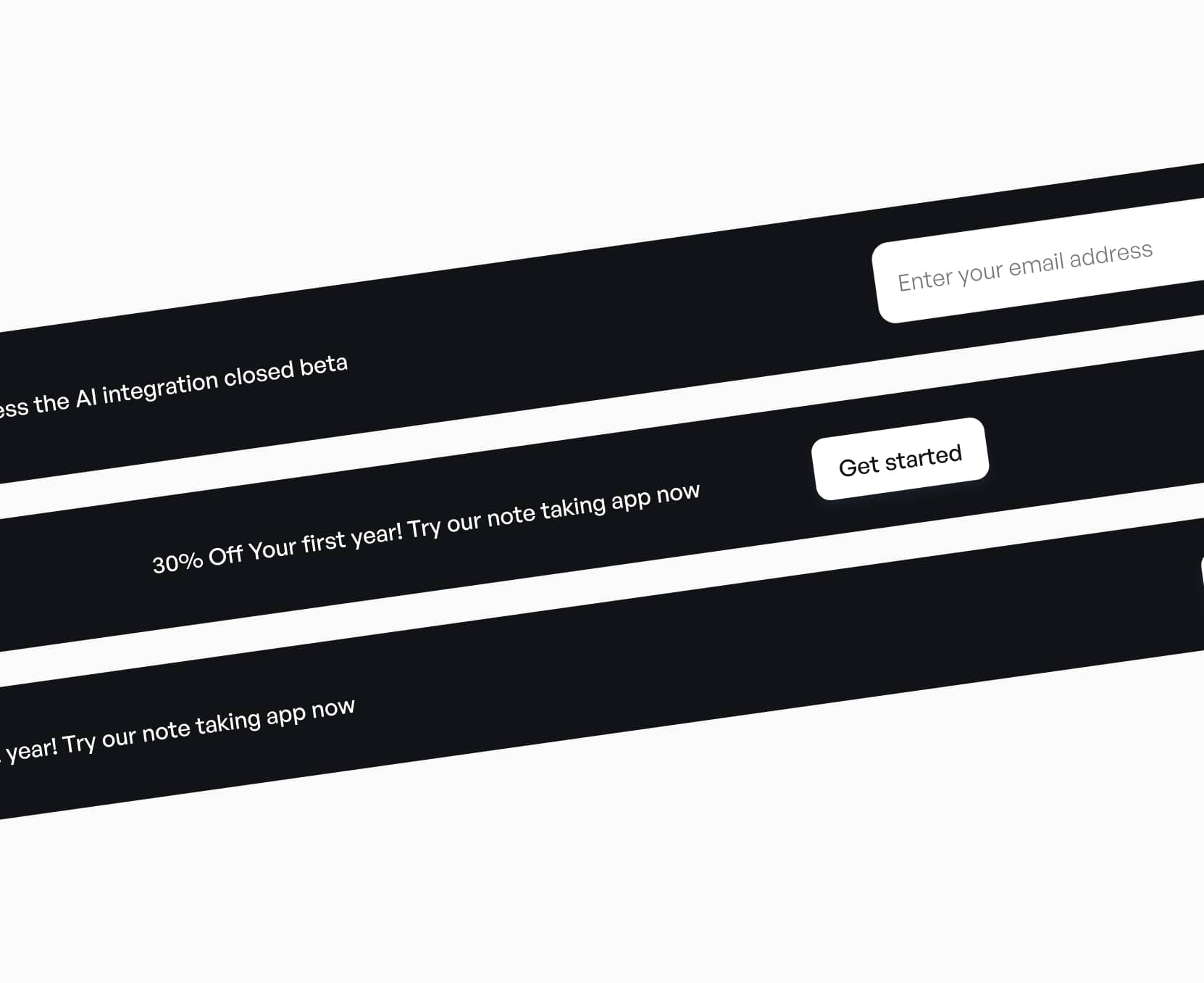 Techbeta X - Notification Bars - Tech App Webflow Template