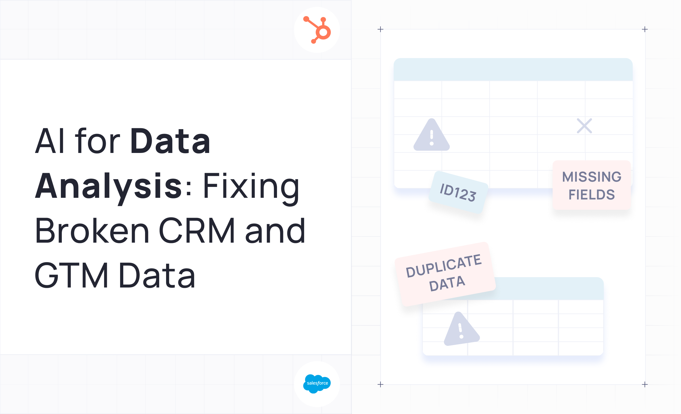 AI for Data Analysis: Fixing Broken CRM and GTM Data in SaaS