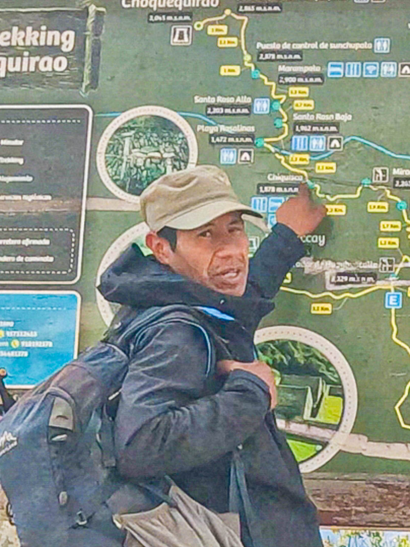 Fernando, guide sur le Choquequirao
