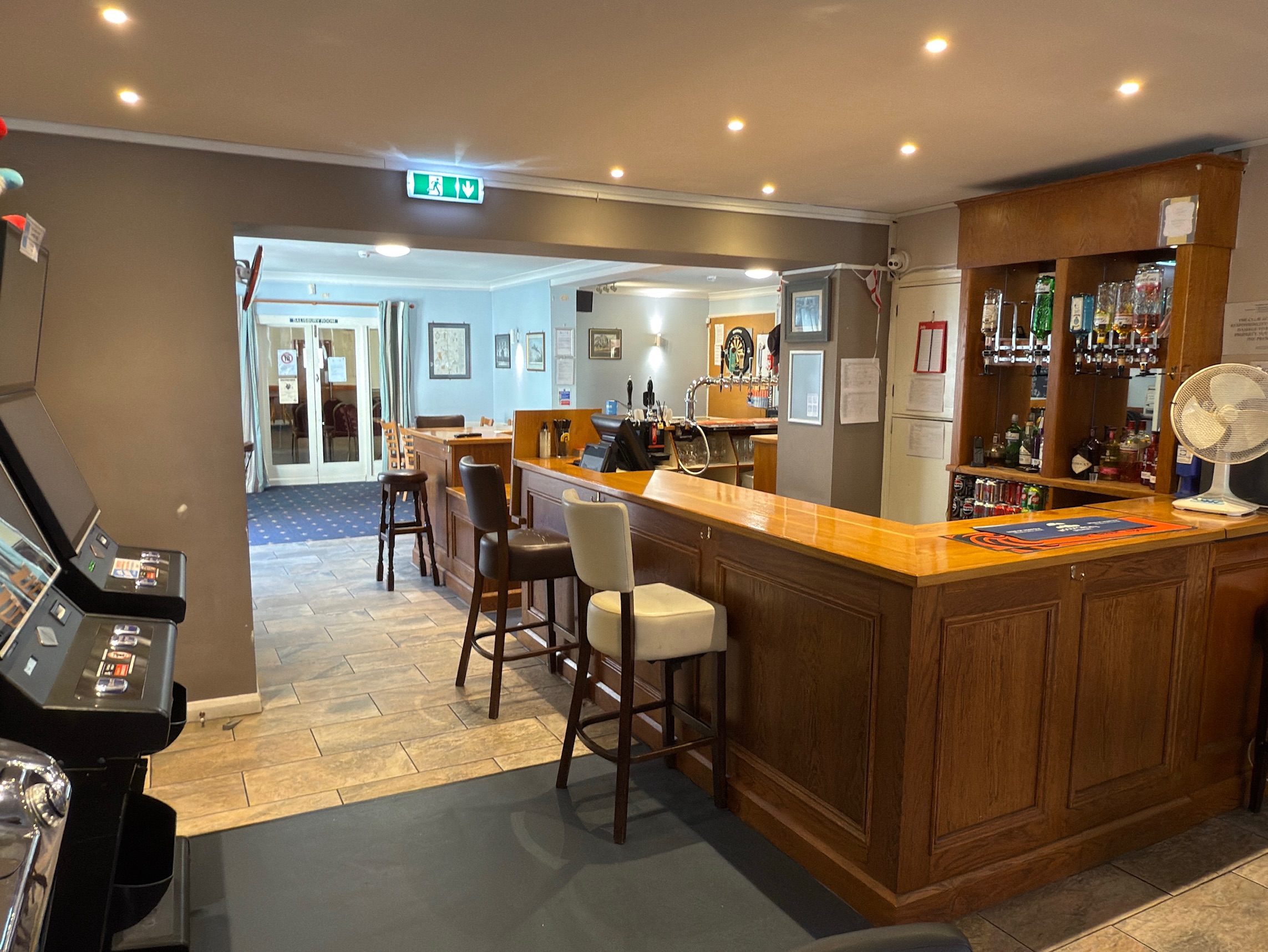 the Conni, Swaffham Conservative Club, place to drink and socialise in Swaffham from the side
