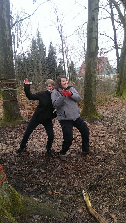Fortbildungswochenende in der team(sozial)AKADEMIE  - kalt aber jede Menge Sonnenschein, Spaß und Action 1021