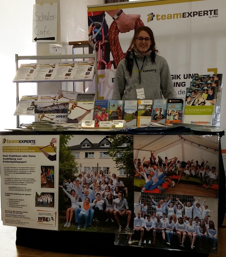 teamEXPERTE & IFBE-Klassenfahrten auf der Jugendreise-Infomesse in Bremen! 1023