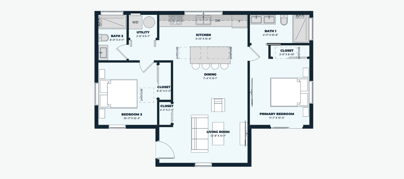 The Barnhouse 900 floor plan