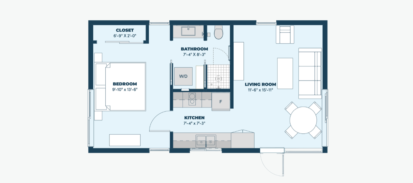 The Mews 532 floor plan