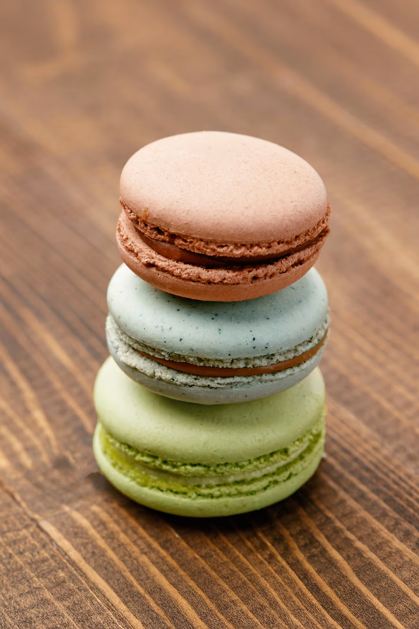 A stack of macaroons