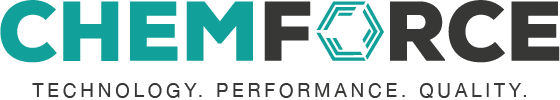 CHEMFORCE company logo with tagline Technology. Performance. Quality.