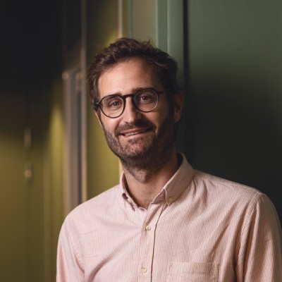 "LinkedIn lead generation interface showing search results with professional profiles. Includes lead engagement insights for targeted business development."