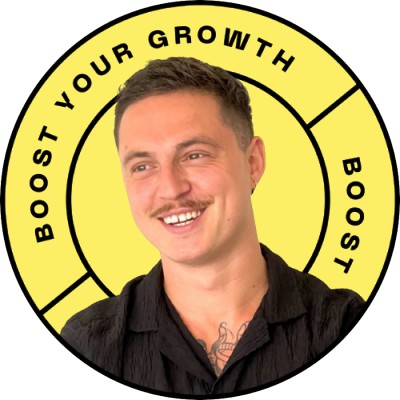 "Profile analytics view displaying connections, profile views, and audience demographics such as Marketing Specialists and Business Strategists. Includes social engagement metrics for professional outreach."