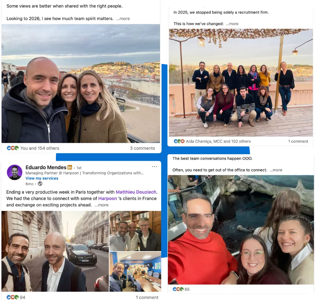 Harboon LinkedIn Posts - ContentPath Case Study