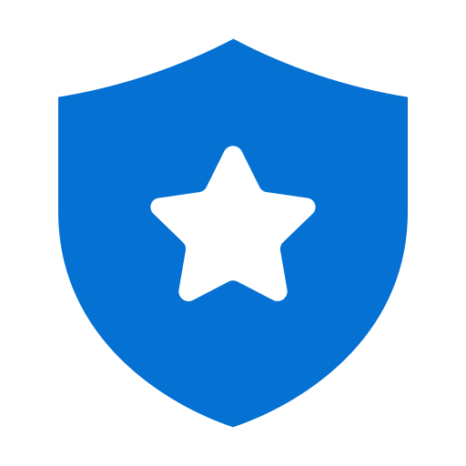 Shield + star icon