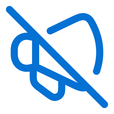 Megaphone Off icon
