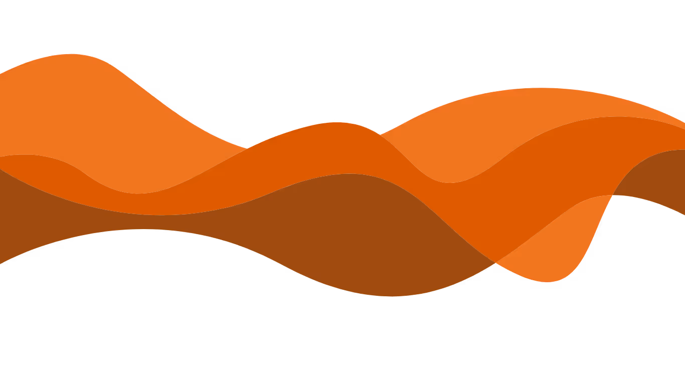 Section separator image orange with gradients