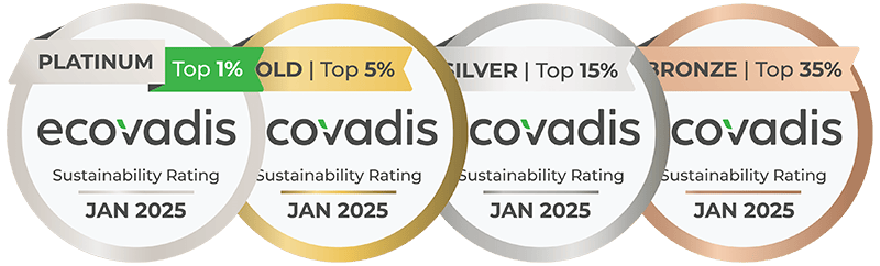 medailles ecovadis 2025