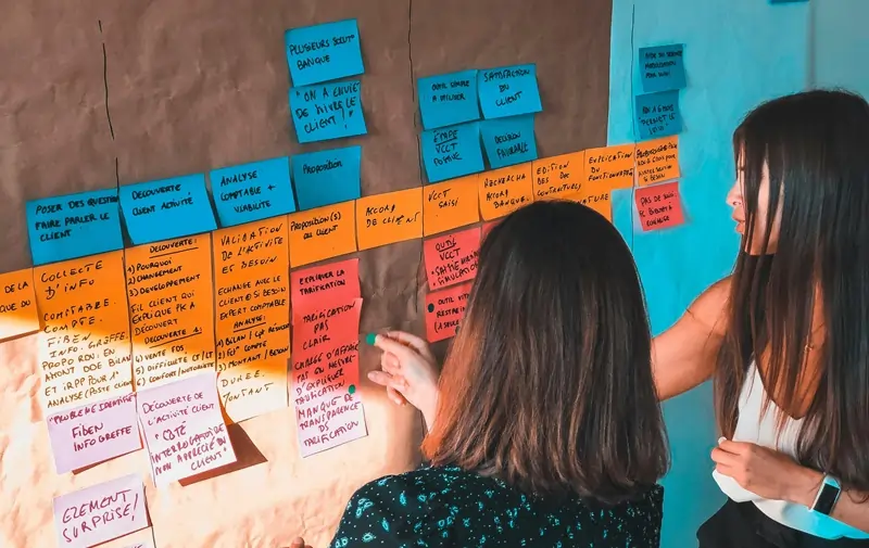 consutants decarbonation post it